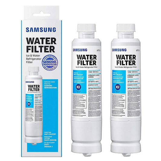 DA29-00020B Refrigerator Water Filter– Carbon Block, Contaminant Reduction – Fresh Water & Ice – Easy Install