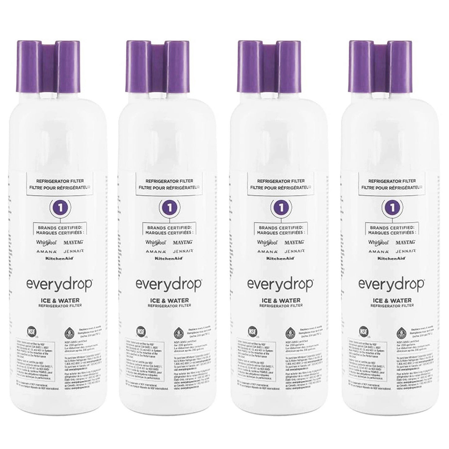 EDR1RXD1 Refrigerator Water Filter 1 - W10295370, 46-9081