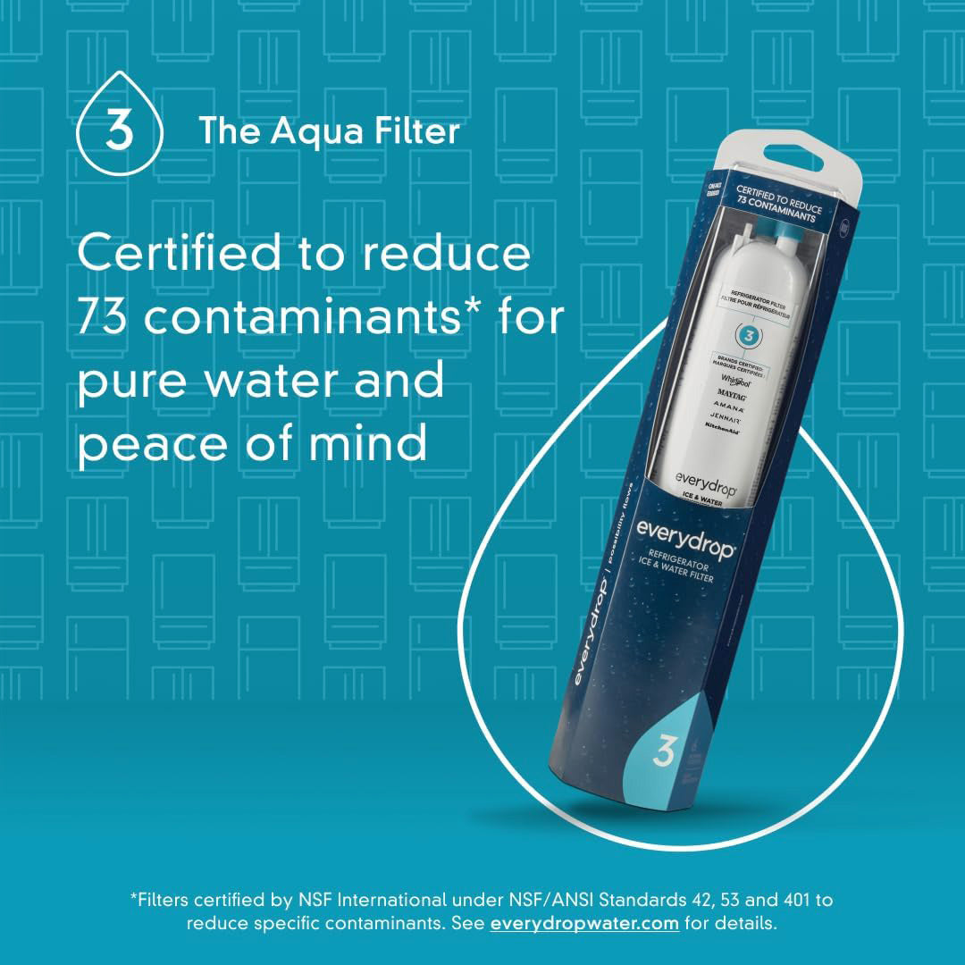 EDR3RXD1 Refrigerator Water Filter 3 - 4396710, 46-9083