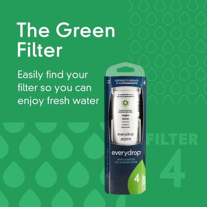 EDR4RXD1 Refrigerator Water Filter 4 - UKF8001, 46-9084