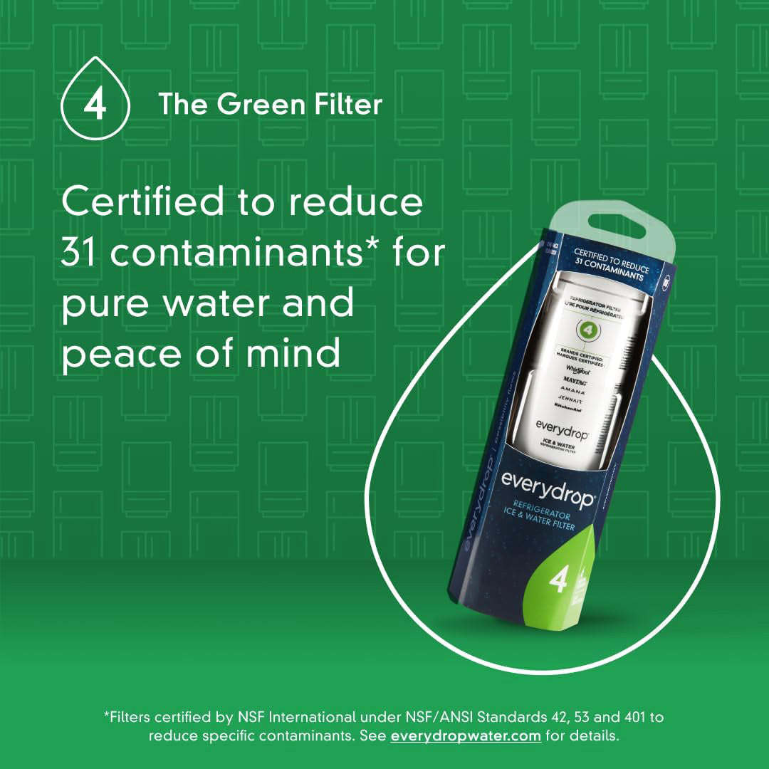 EDR4RXD1 Refrigerator Water Filter 4 - UKF8001, 46-9084