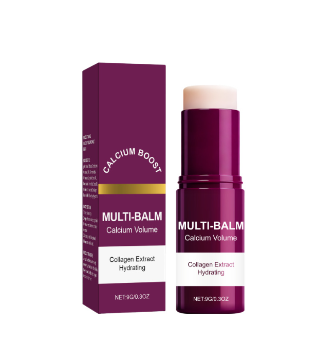Korean Calcium Collagen Balm Stick – Hydrating & Firming Pre-Makeup Moisturizer