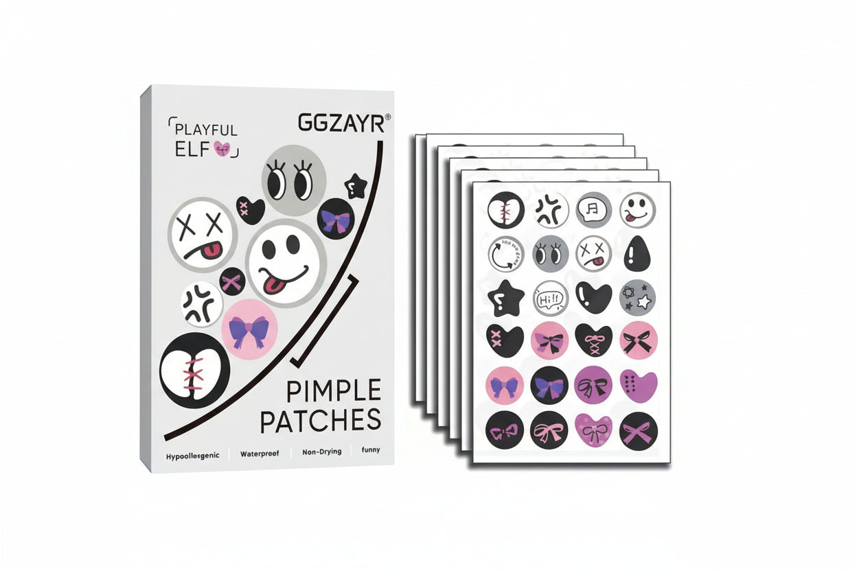 cute hydrocolloid acne pimple patches for spot treatment